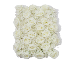 Artificial Rose Hydrangea Flower Wall for Wedding Decoration Floral Panel for Photography 40*60CM