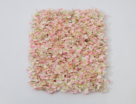 Premium Fuchsia Hydrangea Artificial Flower Wall Mat Panel Wedding Event Decoration Supplier