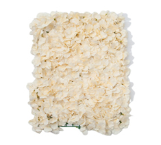 High Quality Hydrangea Artificial Flower Wall Mat Panel for Wedding Banquet Decoration