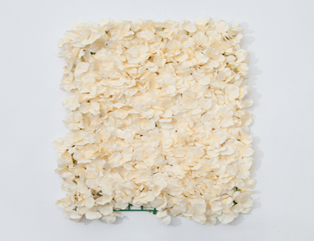 High Quality Hydrangea Artificial Flower Wall Mat Panel for Wedding Banquet Decoration