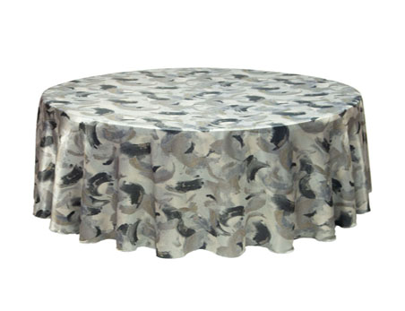 Printed Satin Round Table Cloth