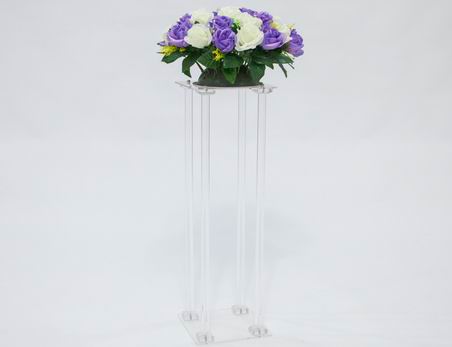 Good Price High Transparant Acrylic Centerpiece Wedding Decorative Flower Stand