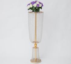 Good Price High Transparant Acrylic Centerpiece Wedding Decorative Flower Stand