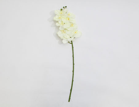 Wholesale Orchid Silk Artificial Flower, 98CM Long Steam Cream Fake Decorative Flower for Home Wedding Event