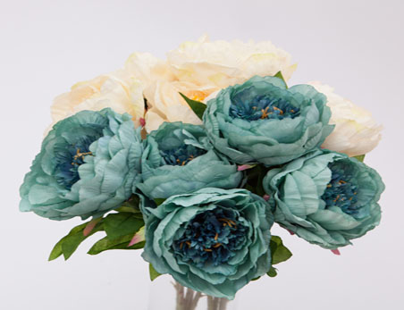 Artificial Silk China Rose Flowers, Suit for Wedding Party Centerpiece Flower Decorations