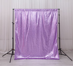 Hot-selling Glitz Purple Sequin Backdrop for Wedding Party Decoration Photography Use