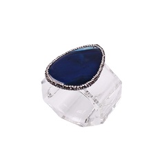 Multicolor Agate Napkin Ring