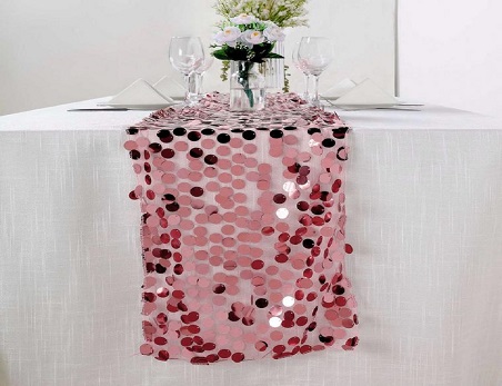 13″x108″ Big Sequin  Table Runners