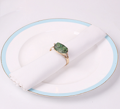 Retro Frosted Napkin Ring