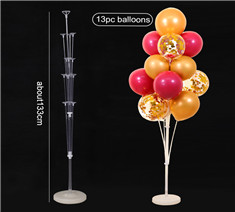 Wholesale balloon display bracket birthday party splicing column floating decoration props