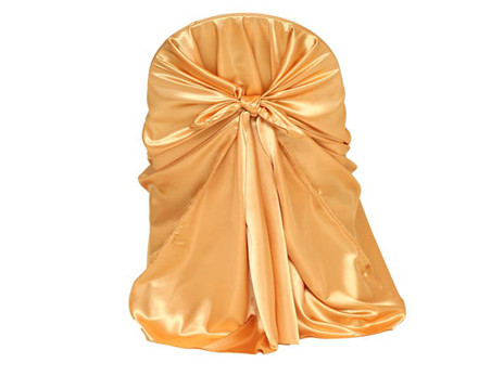 Hot sale satin universal wedding chair cover