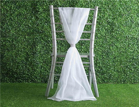 Wholesale Factory Price Wedding Decorative Chiffon Chair Sashes