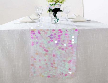 13″x108″ Big Sequin  Table Runners