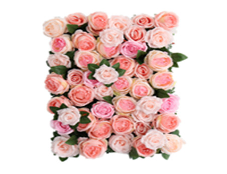 Artificial Flower Wall Home Party Decoration Decorative Silk Flower Panel for Wedding