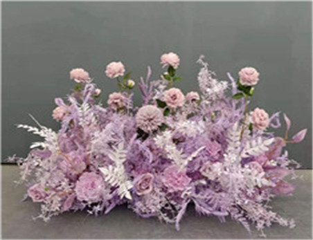 Wholesale Wedding Arrangements Centerpiece Artificial Flower Table Runner Decorative Aisle Flowers Row For Decor