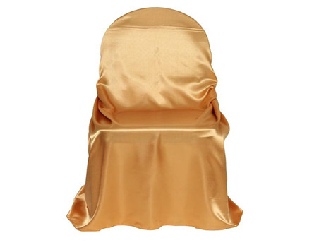 Hot sale satin universal wedding chair cover