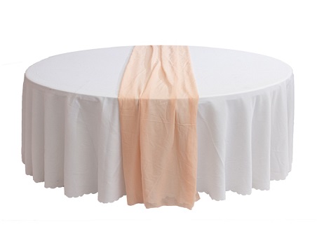 12’*108′ Premium Chiffon Table Runner