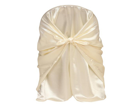 Hot sale satin universal wedding chair cover