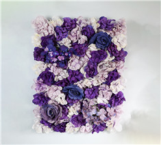 Artificial Flower Wall Home Party Decoration Decorative Silk Flower Panel for Wedding