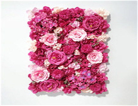 Artificial Flower Wall Home Party Decoration Decorative Silk Flower Panel for Wedding