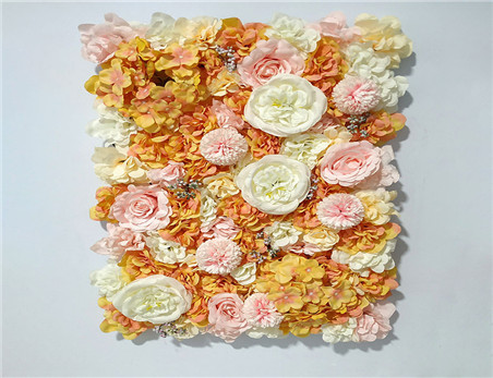 Artificial Flower Wall Home Party Decoration Decorative Silk Flower Panel for Wedding