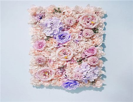 Artificial Flower Wall Home Party Decoration Decorative Silk Flower Panel for Wedding