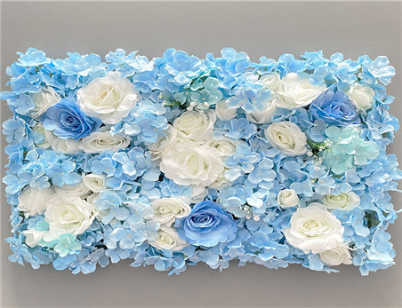 Artificial Flower Wall Home Party Decoration Decorative Silk Rose Flower Panel for Wedding