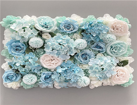 Artificial Flower Wall Home Party Decoration Decorative Silk Rose Flower Panel for Wedding