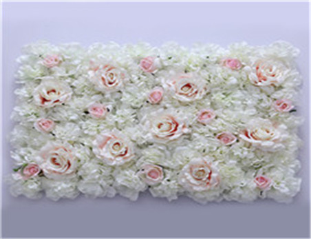 Artificial Flower Wall Home Party Decoration Decorative Silk Rose Flower Panel for Wedding