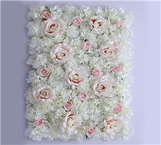 Artificial Flower Wall Home Party Decoration Decorative Silk Rose Flower Panel for Wedding