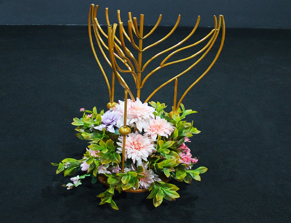 Phoenix Feather Shape Flower Stand