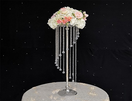 Acrylic Spiral Flower Stand Table Centerpieces