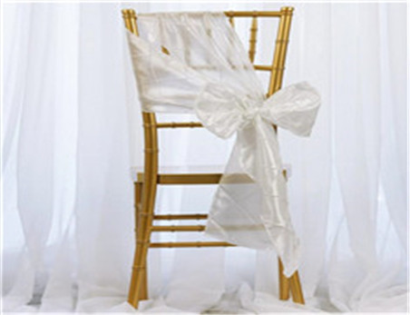 Wholesale Factory Price Wedding Decorative Pintuck Chair Sash