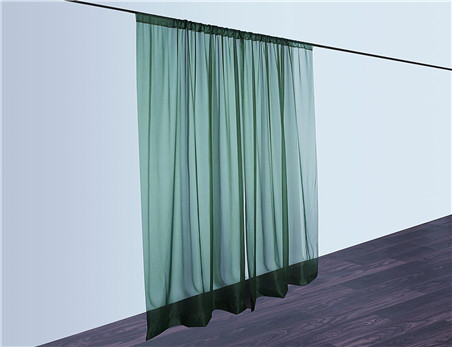 Pack of 2 | 5FTx10FT Fire Retardant Sheer Voile Premium Curtain Panel Backdrops With Rod Pockets