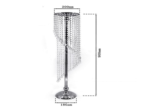 Acrylic Spiral Flower Stand Table Centerpieces