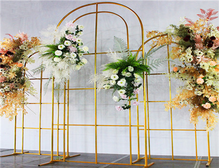 ANNIELU wedding Iron stage backdrop