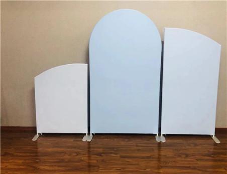 Hot selling Irregular shape backdrops with coat suit for event