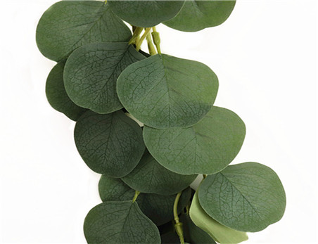 wholesale decorative greenery Eucalyptus leaves hanging garland for wall decoration